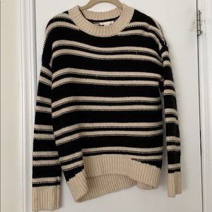 Striped Baggy Sweater